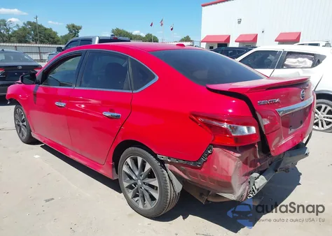 2019 Nissan Sentra Sr из США, поврежденный, VIN 3N1AB7AP7KY450842
